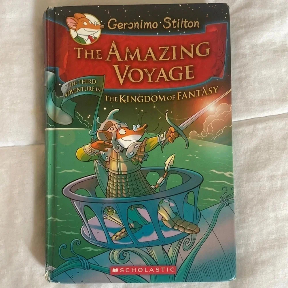 Geronimo Stilton The Amazing Voyage hardcover